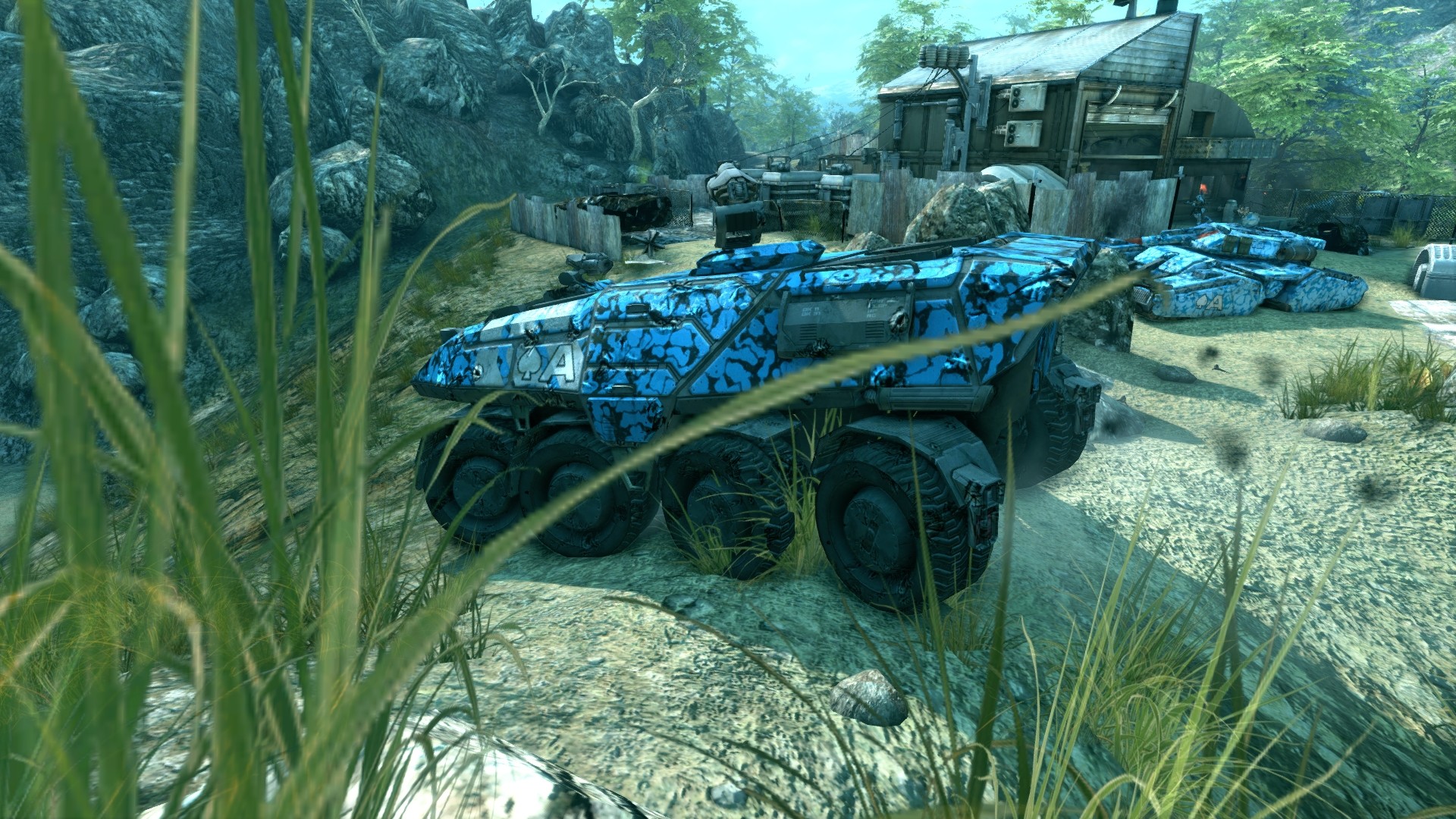 Angels Fall First gameplay screenshot 2 showing sci-fi combined-arms combat